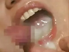 Bukkake-mouthful