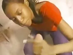 Ebony 아마추어 사랑에 빨