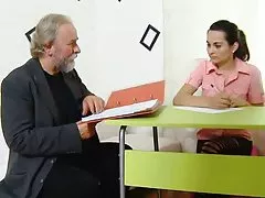 Horny old teacher