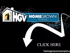 그녀가 사랑하는 크림 하중에 그녀의 음부