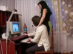 러시아의 섹시한중년여성과 남자-47