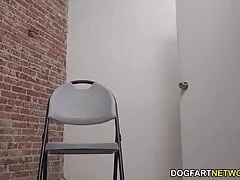 신디 루 다 영광을 구멍에 임의의 흑인 남자