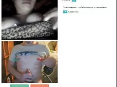 webchat #4: 카자흐어 소녀 그녀의 젖꼭지를만 지