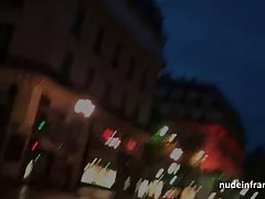 테이프 꽤 젊은 갈색 머리 깎된 하드에 pov