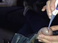 milf 2 부 나를 놀라게. peehole와 포 피 재생합니다. 정액 아니입니다.