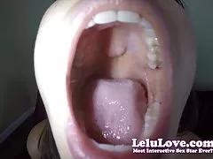 lelu 사랑 giantess vore 입 클로즈업