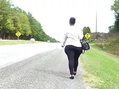 엉덩이 화창한 날에 stalkin'...