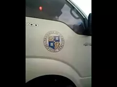 귀여운 십대 Filipina 으로 입으로,자동차