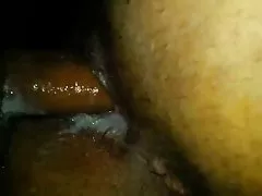 엉성한 지저분하고 여자 친구