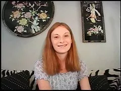 Freckled redhead teen Allison ass