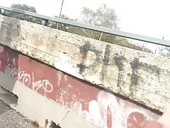 정액 공공 06에서 여자 뒤에