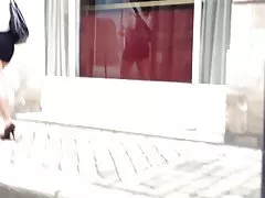 섹시 한 미니 스커트 다리 하이 힐