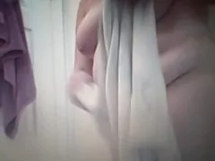 My GF just got out of the shower,