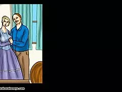 아내를 속이고 Fucks 블랙 카우보이다.