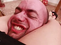 unp033-치명적인 트릭-headscissor 지배 노예 남자