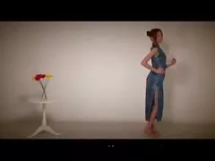 공단,중국 드레스 fuck 및 얼굴