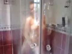 현 Scouse 새 Masturbation 는 샤워기