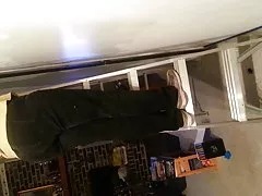 아줌마 엉덩이 서 사다리 그림 milf 흑 단 뱃사공에