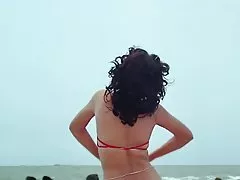 sonam 비키니 장면은 거의 영화-vijay (1988)