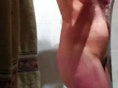 숨겨진을 벗고 아내에서 샤워 part2