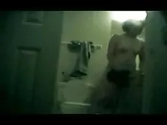 Hidden Cam-여자 자연스러운 털이 음부