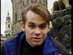 금발의 아름다운 유로 헤픈엔딩을 가져옵 그녀의 완벽한 어린 나귀를 망 hard