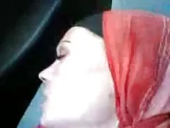 아랍 chick 은 딕에서 자동차