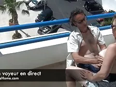 부 레 슈퍼 관음 증 프랑스어 유엔 총통께 서 다리 커플 아마추어