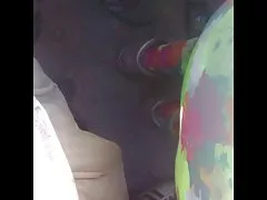 콘서트 제 2 부에 enconxada 치 한 gropers 엉덩이 모색