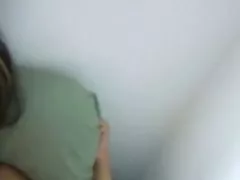 귀여운 남자 아시아 여자를 가져옵 망