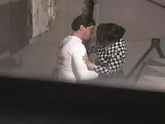 뚱보 케빈의 살빼기 작전/chubby 이탈리아 chick banged 에는 세탁실