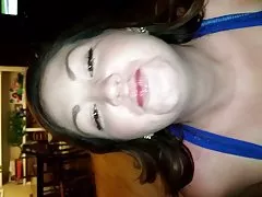 sammie louisburg 정액 삼 키는