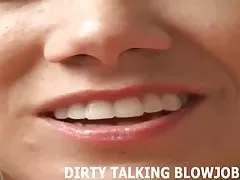 내 입에 뜨거운 아기 joi 정액의 전체를 펌프합니다