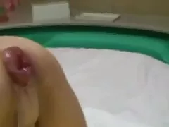 이상한 항문 rosebud 후 진공 펌핑