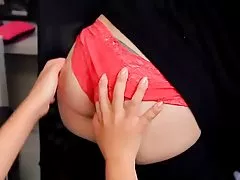 Softcore 아시아 스타킹 팬티호사는 구개 애타게