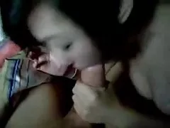 귀여운 여자 친구에게 경구와 여자 친구를 보고