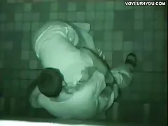 아시아 커플 스트리트 파크 성