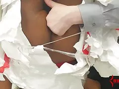 흑인 여자 고 엉덩이 먹고을 거꾸로 하 고 정액