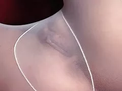 화이트 핫 팬티 스타킹