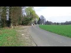 나라에서 알몸 산책