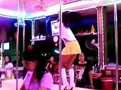 태국 소녀들이 춤을