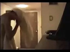 피자 남자를 깜박 그녀