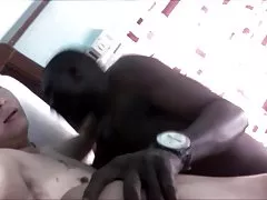 늙은 아프리카에 홍콩 키 fondling 같이 흡입하므 bi-Bi-si