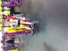 그녀 정말 돌출 보고 멈출 수가 없어