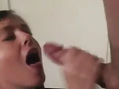 대학 부부으로 입으로 얼굴 cumshot