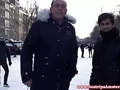 금발의 후커 암스테르담,암스테르담 빨아 내는데 꼬