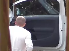 4 남자 섹시 한 라티나 매춘부 숲에서 섹스