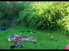 좋은 야외 레즈비언