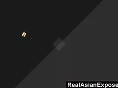 이번 아시안 병아리를 가져옵 a happy ending