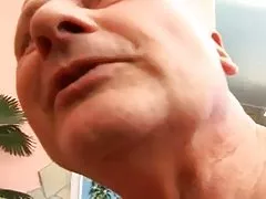 노인과 청소년 n33 금발 독일 청소년 자기와 노인